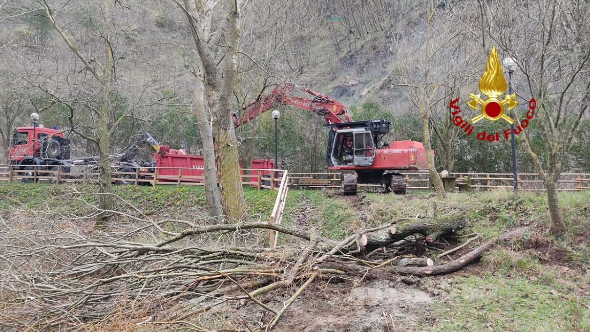Liberata la diga del Bottaccione