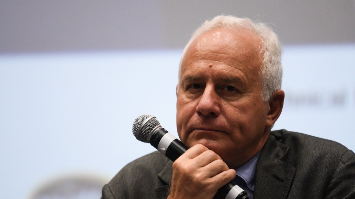 Marco Tarquinio_foto dalla pagina Facebook Calendimaggio di Assisi