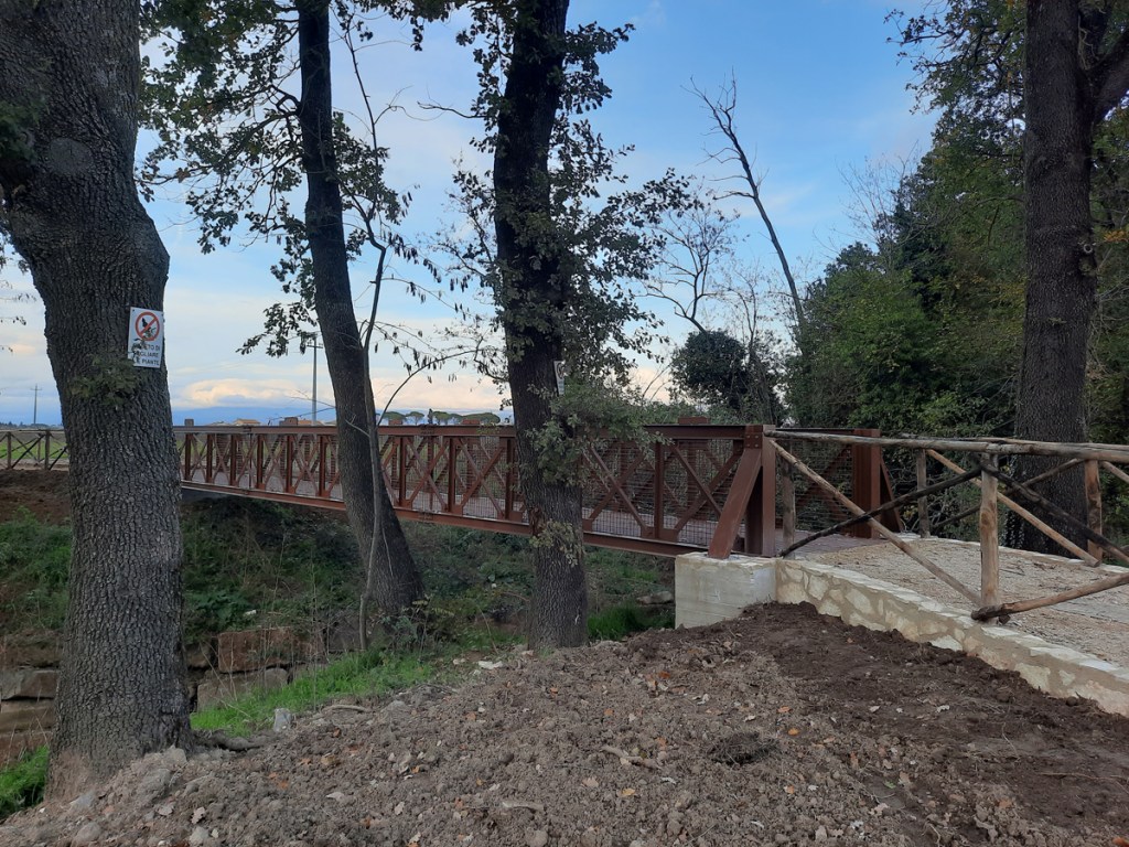 Nuovo ponte sulla Pescia Castiglione del Lago