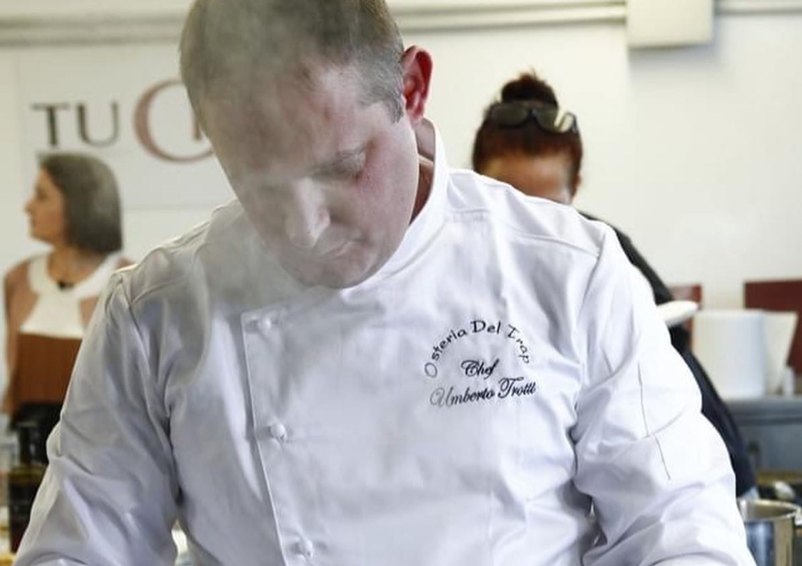Umberto Trotti_foto dalla pagina Facebook Osteria del Trap