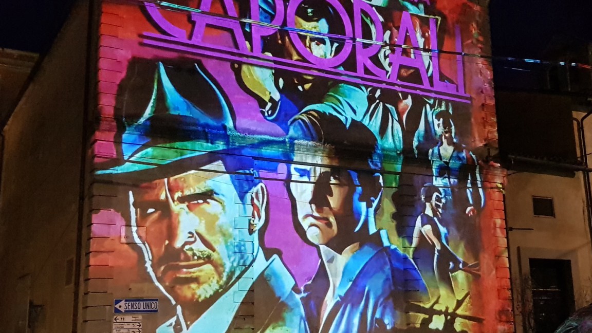 Videomapping al Caporali di Castiglione