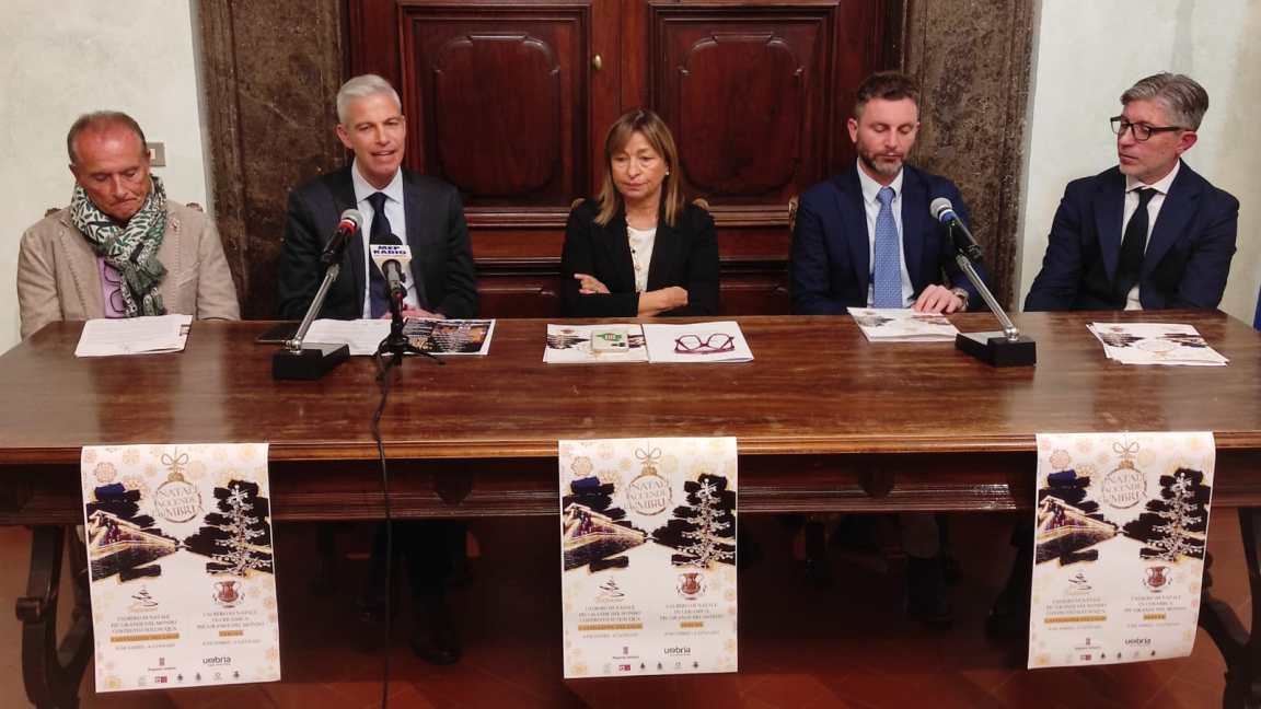 presentazione Il Natale accende l’Umbria