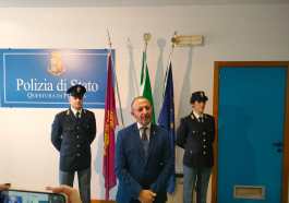 Questore Bellassai conferenza di fine anno 2022