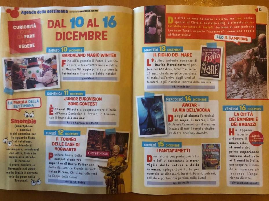 cagnolino Leo su Topolino