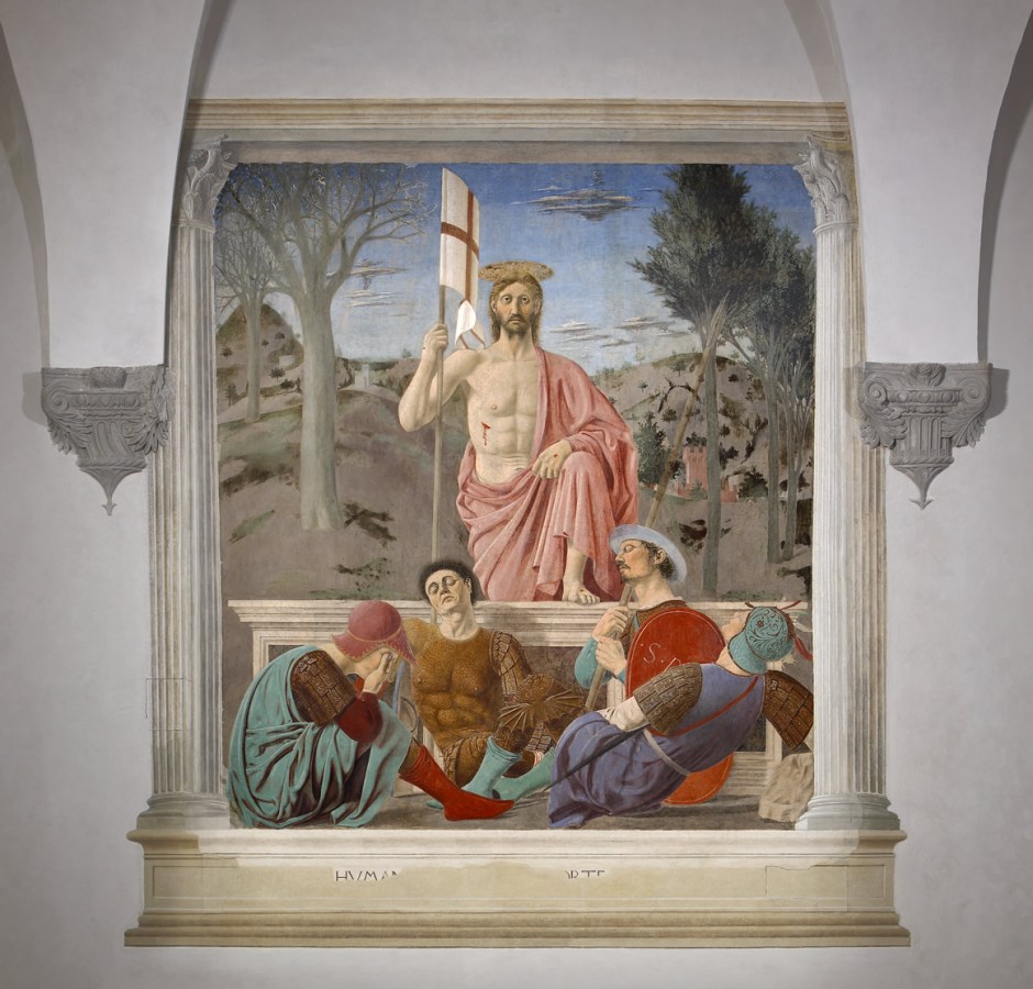 Resurrezione Piero della Francesca_foto dal sito del museo civico di San Sepolcro