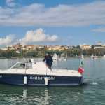 MOTOVEDETTA CC-261 carabinieri natante