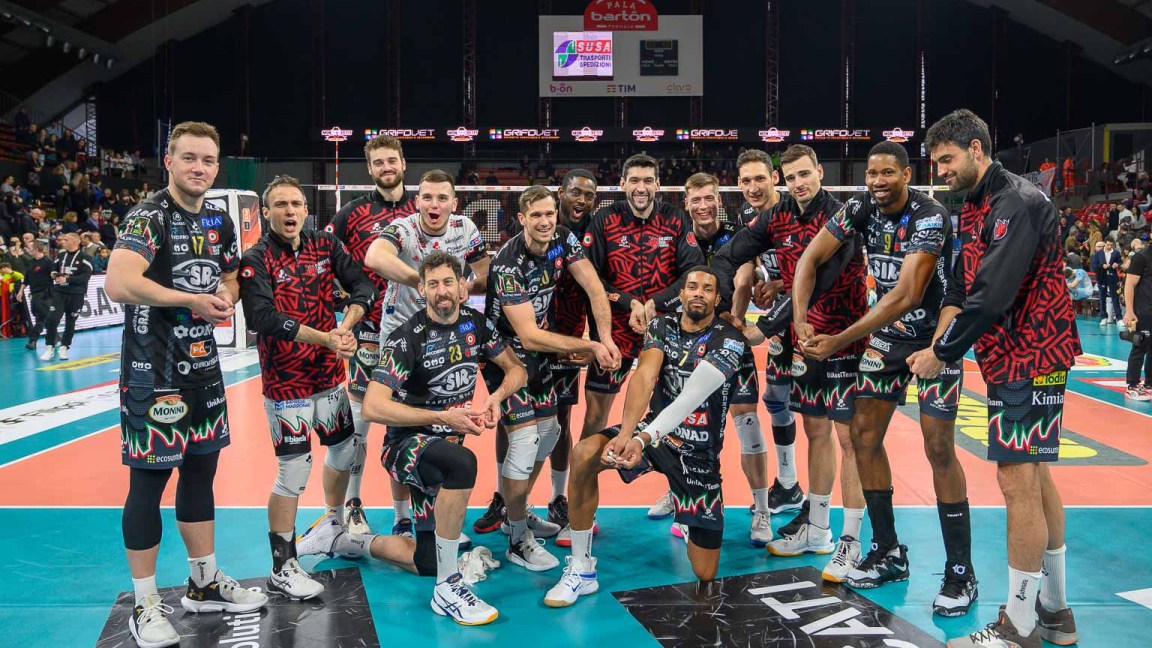 Sir Safety Susa Perugia al PalaBarton contro Cisterna