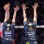 Sir Safety Susa Perugia partita a Roma con Piacenza