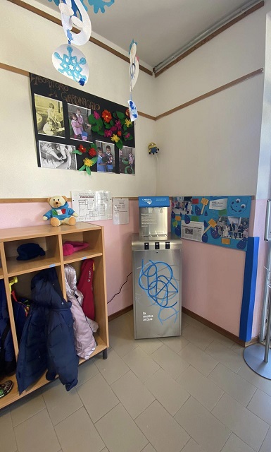 Fontanella Umbria Acque nella scuola materna Sant'Arcangelo