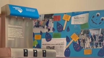 Fontanella Umbria Acque nella scuola materna Sant'Arcangelo