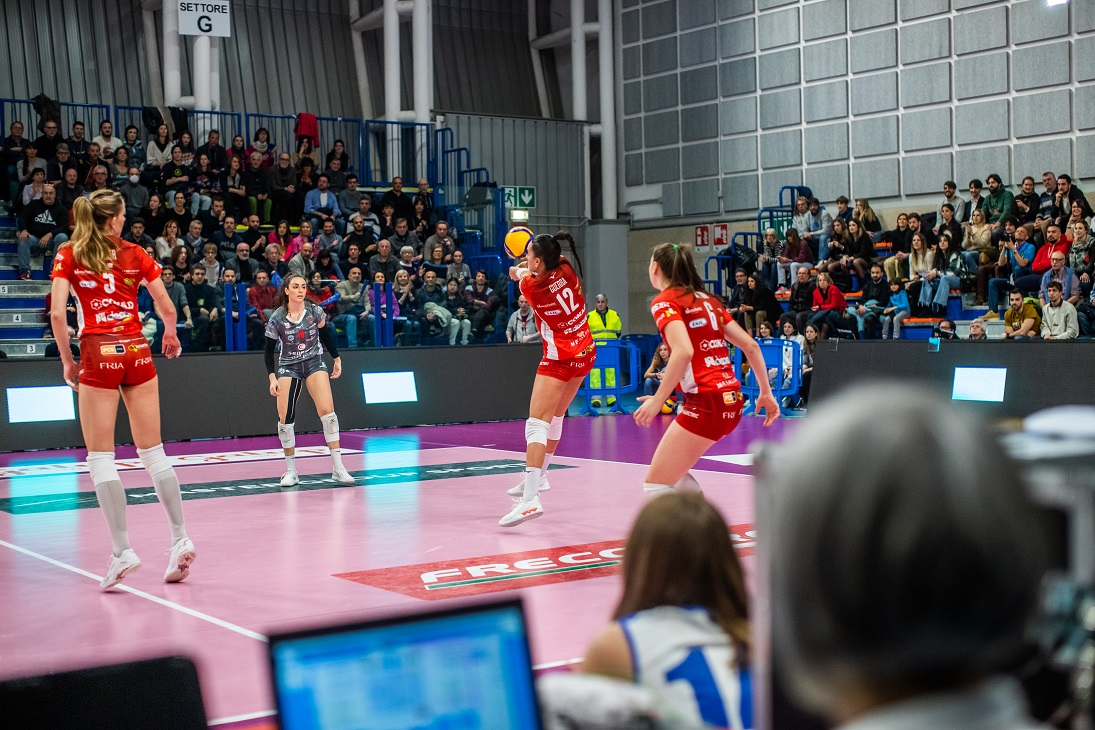 Bartoccini-Fortinfissi Perugia a Pinerolo_foto Theron Media