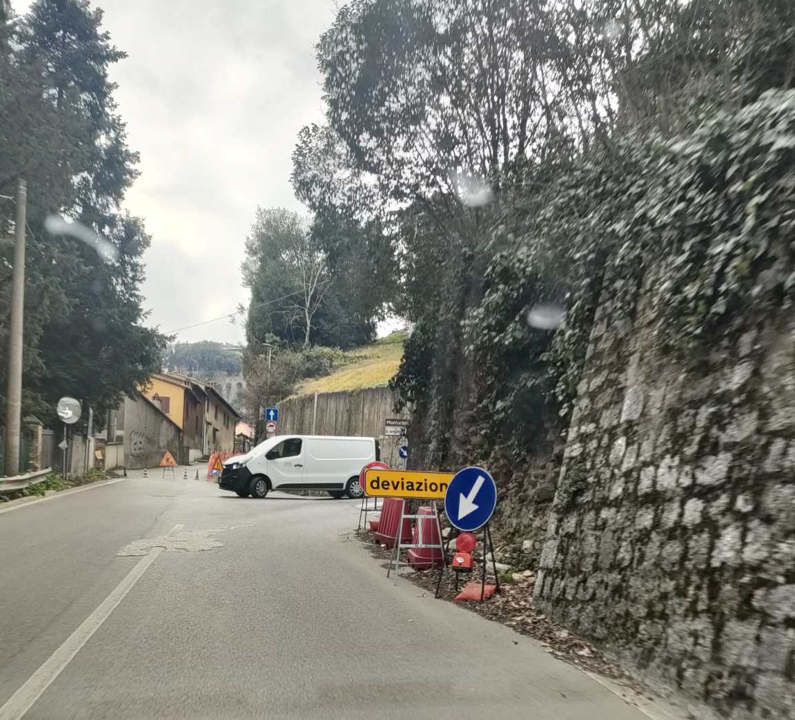 deviazione traffico via del bulagaio