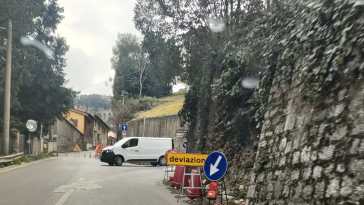 deviazione traffico via del bulagaio