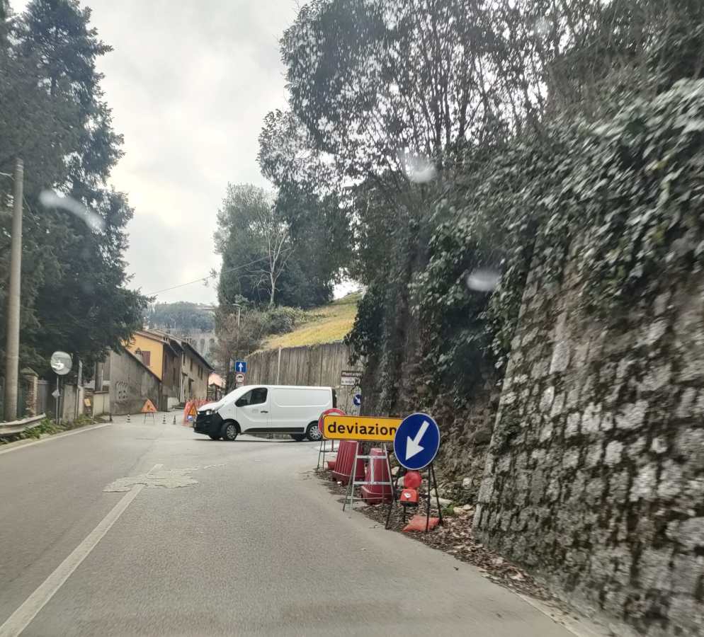 deviazione traffico via del bulagaio