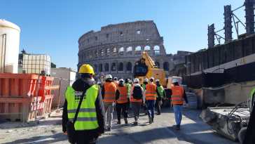 gli studenti del Capitini di Perugia a Roma pe ril Pcto