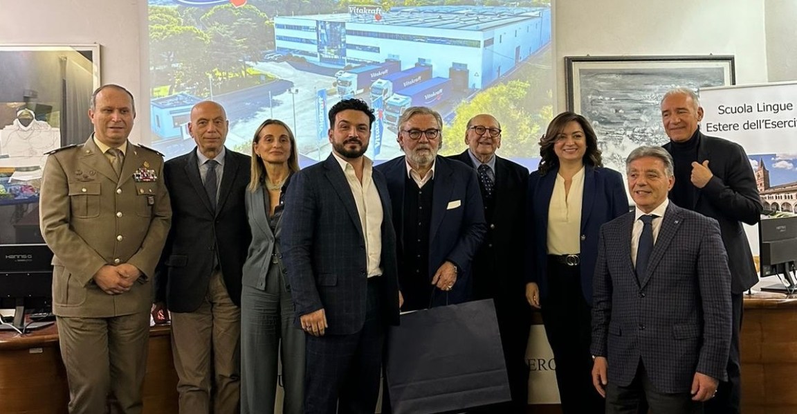 incontro con Claudio Sciurpa alla scuola lingue estere dell’Esercito di Perugia