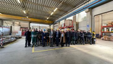 Allimep_visita onorevole presidente Gusmeroli (