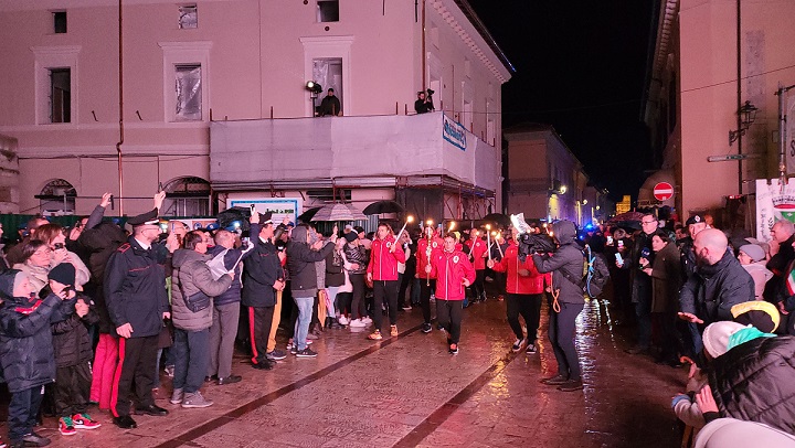 La Fiaccola Benedettina è rientrata a Norcia 2023