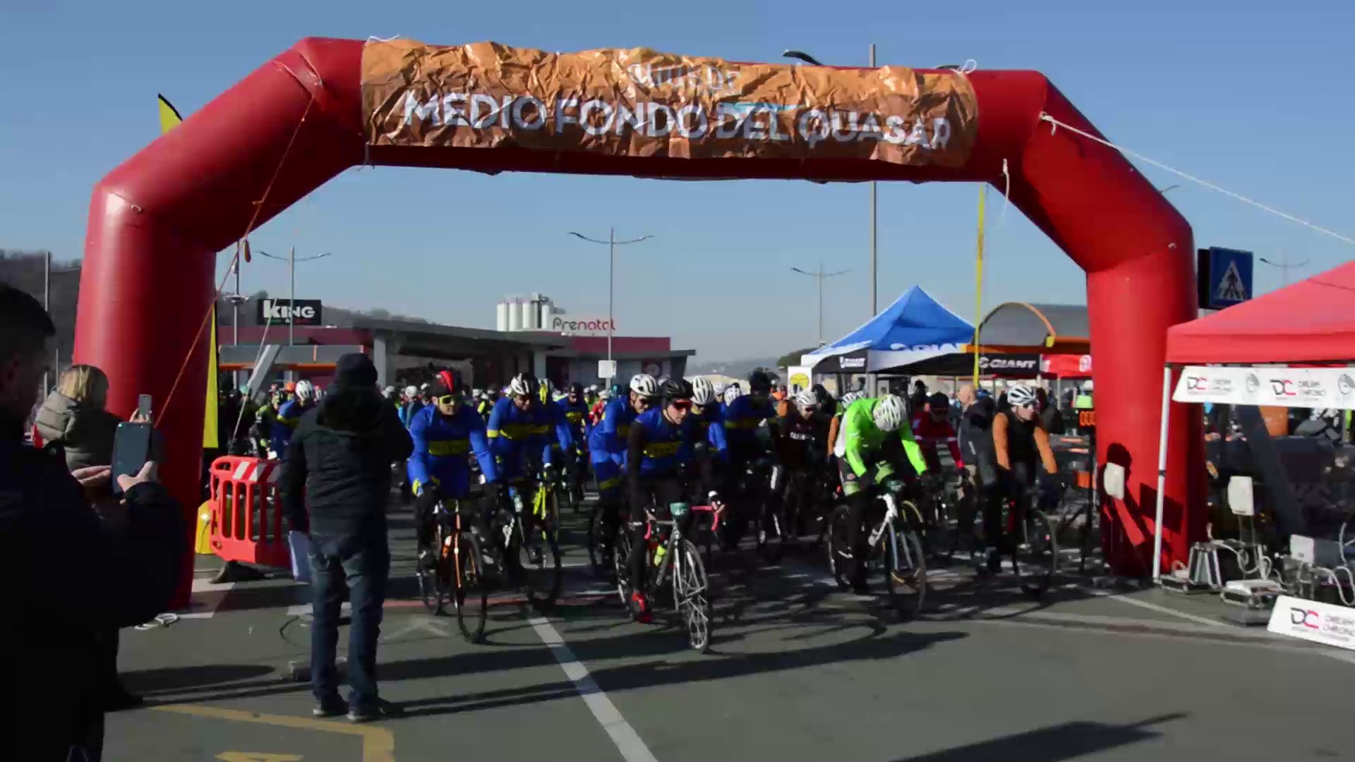 Medio fondo Quasar Partenza