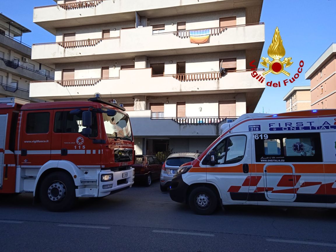 incendio appartamento Città di Castello (1)