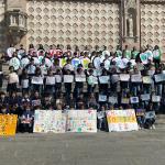 scuola Fabretti flashmob su ambiente