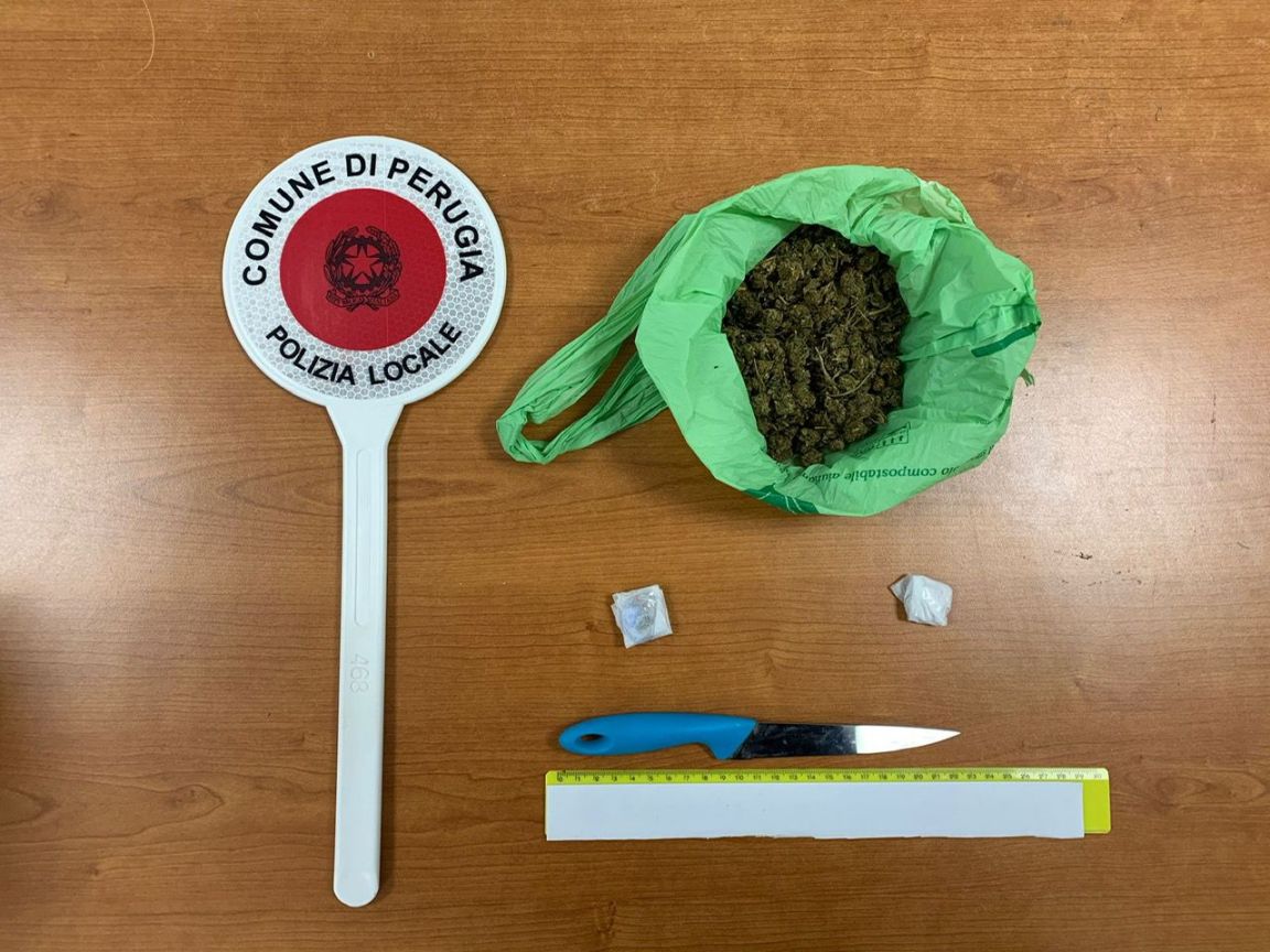 sequestro droga Fontivegge