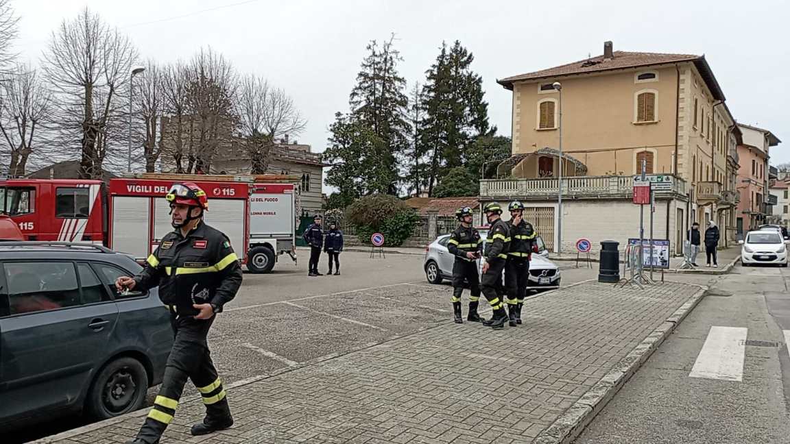 terremoto Umbria vigili del fuoco