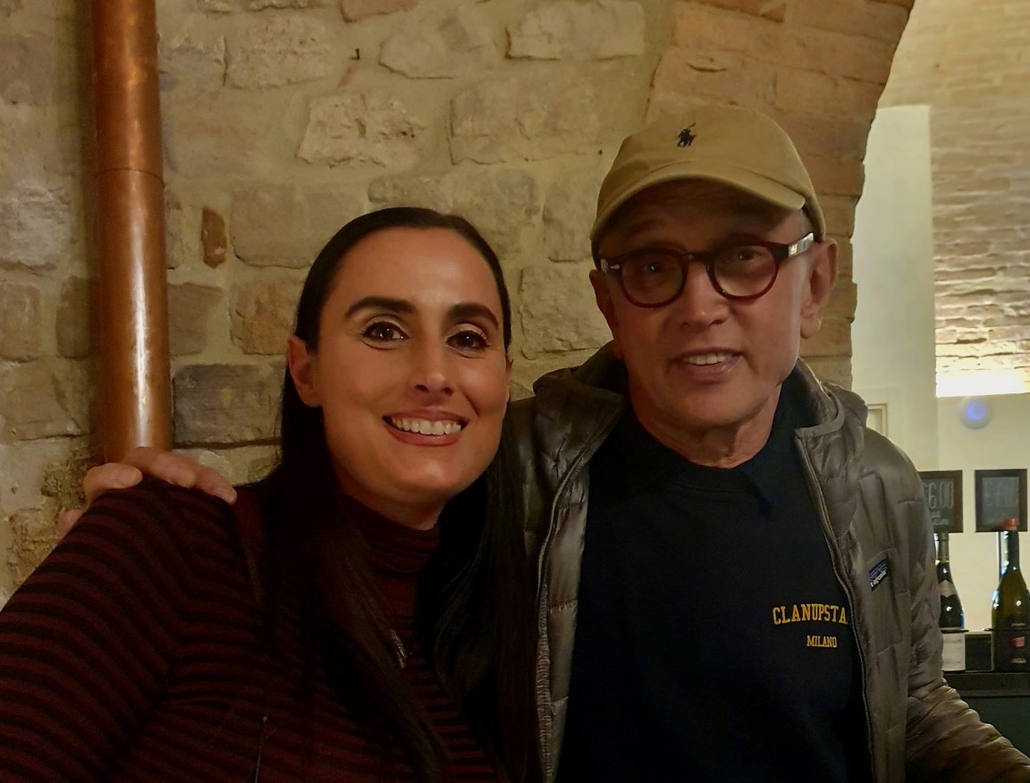 Bruno Barbieri a Todi (foto da Facebook: Comune di Todi)