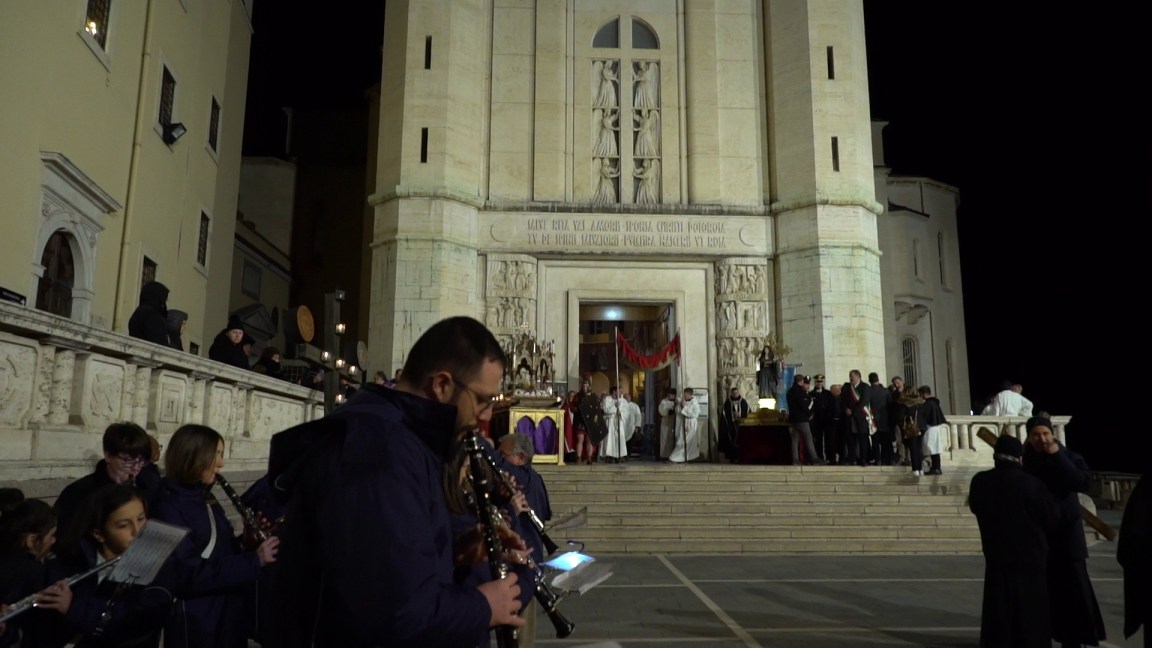 Cascia processione del Cristo morto 2023
