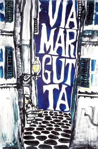 Innocenti disegni cinema - Via Margutta 1961