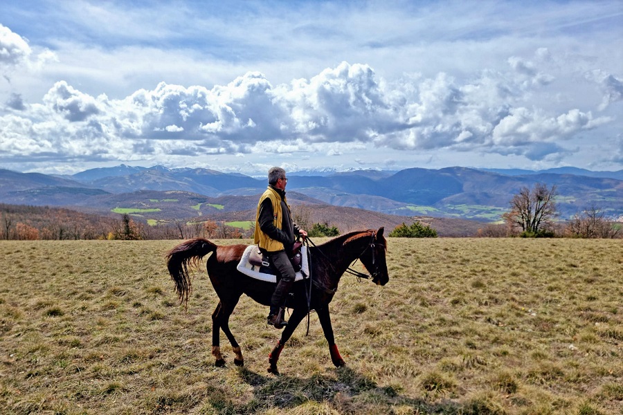 Natura a cavallo a Cascia 