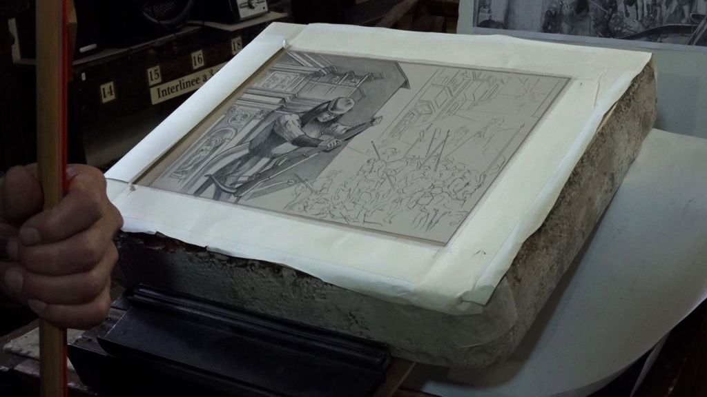 riproduzione della pala del Martirio di San Sebastiano