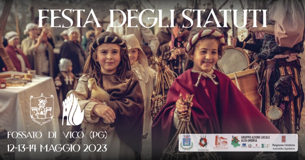 Festa degli Statuti Fossato di Vico locandina 2023