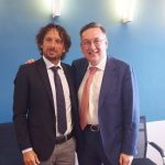 simone monotti con il presidente
