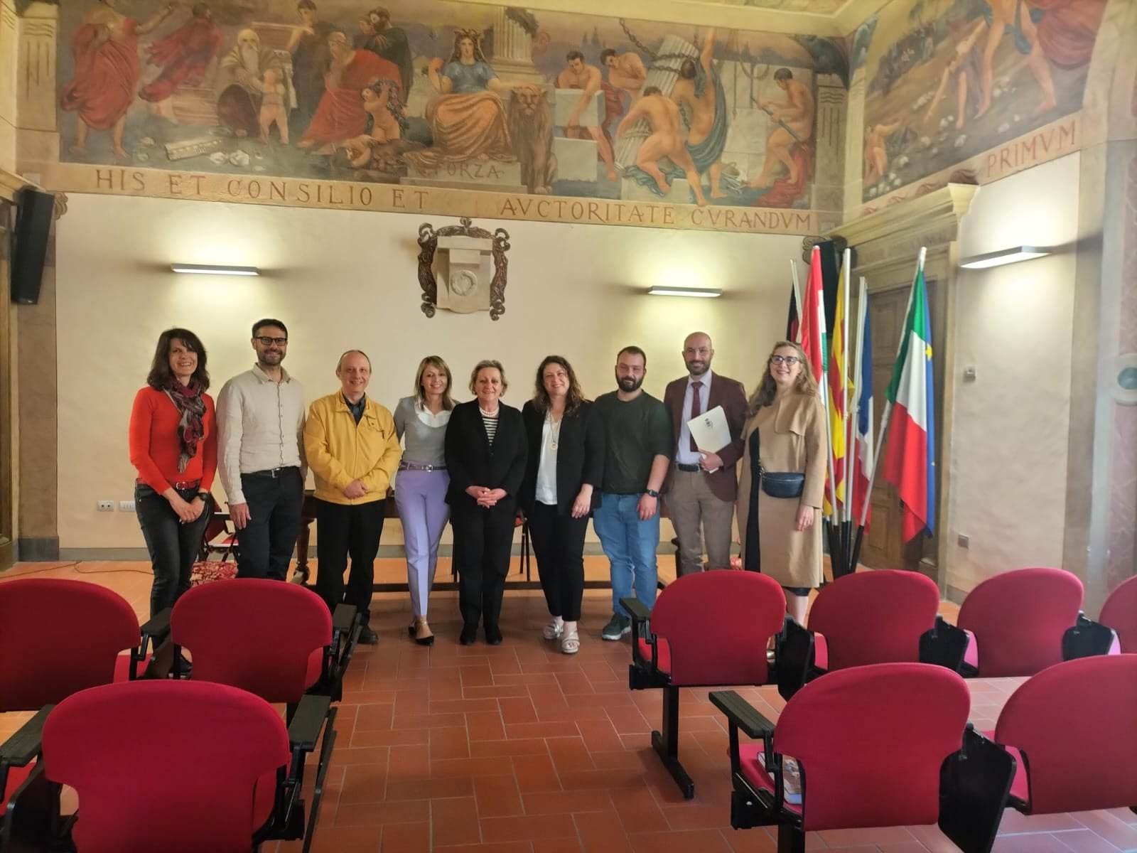 gruppo di lavoro Crispoldi a Bastia