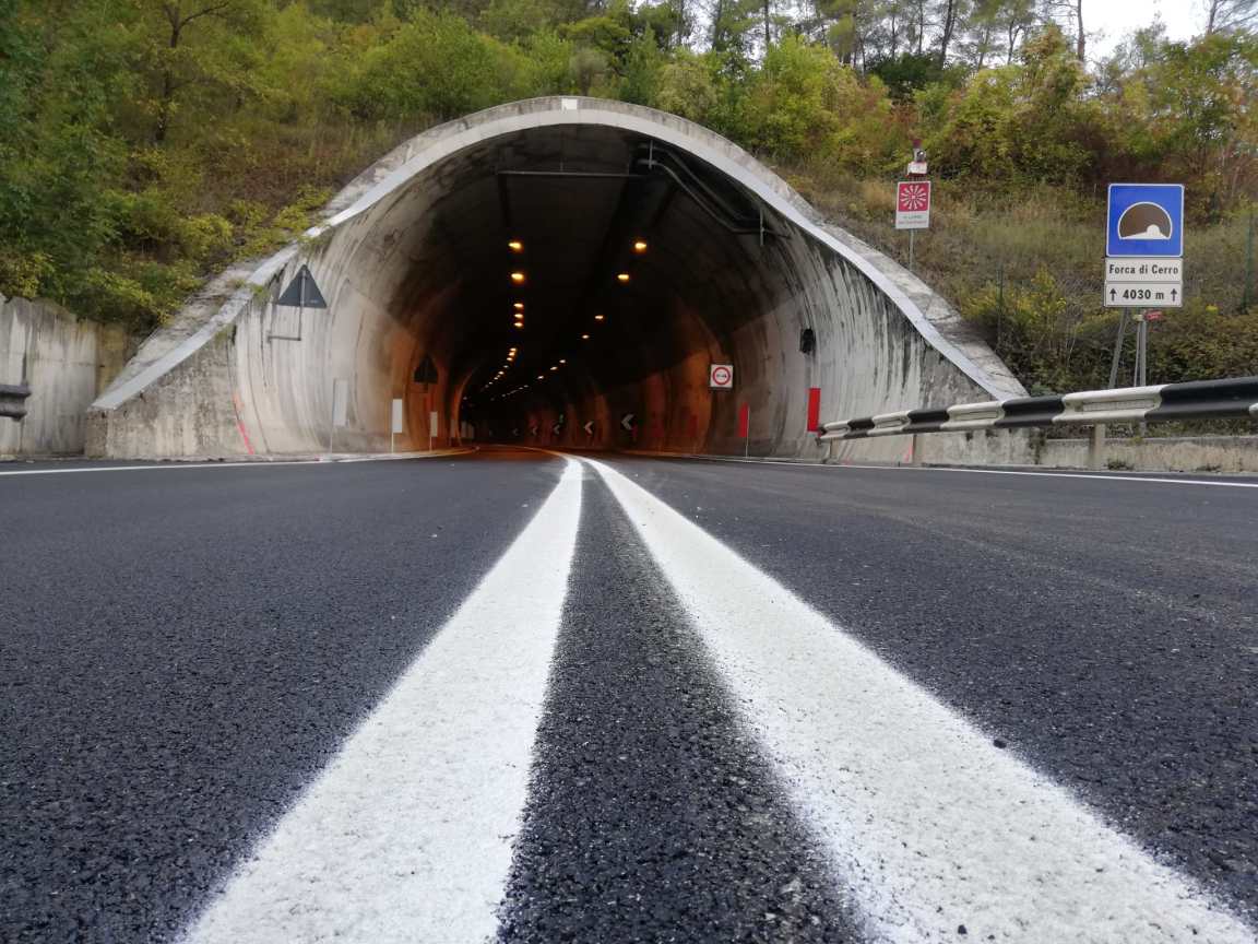 Galleria Forca di Cerro_foto dal sito Anas