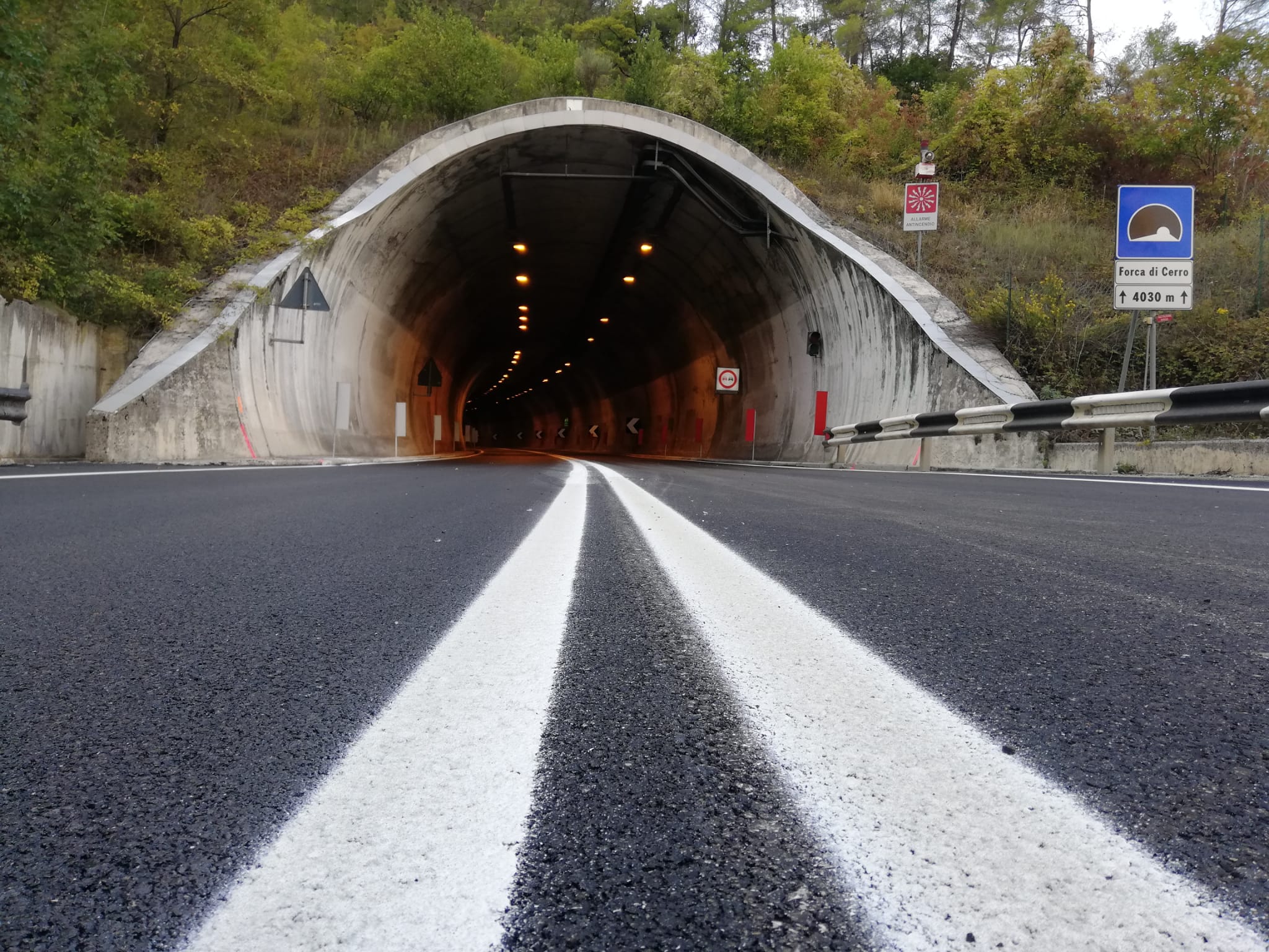 Galleria Forca di Cerro_foto dal sito Anas