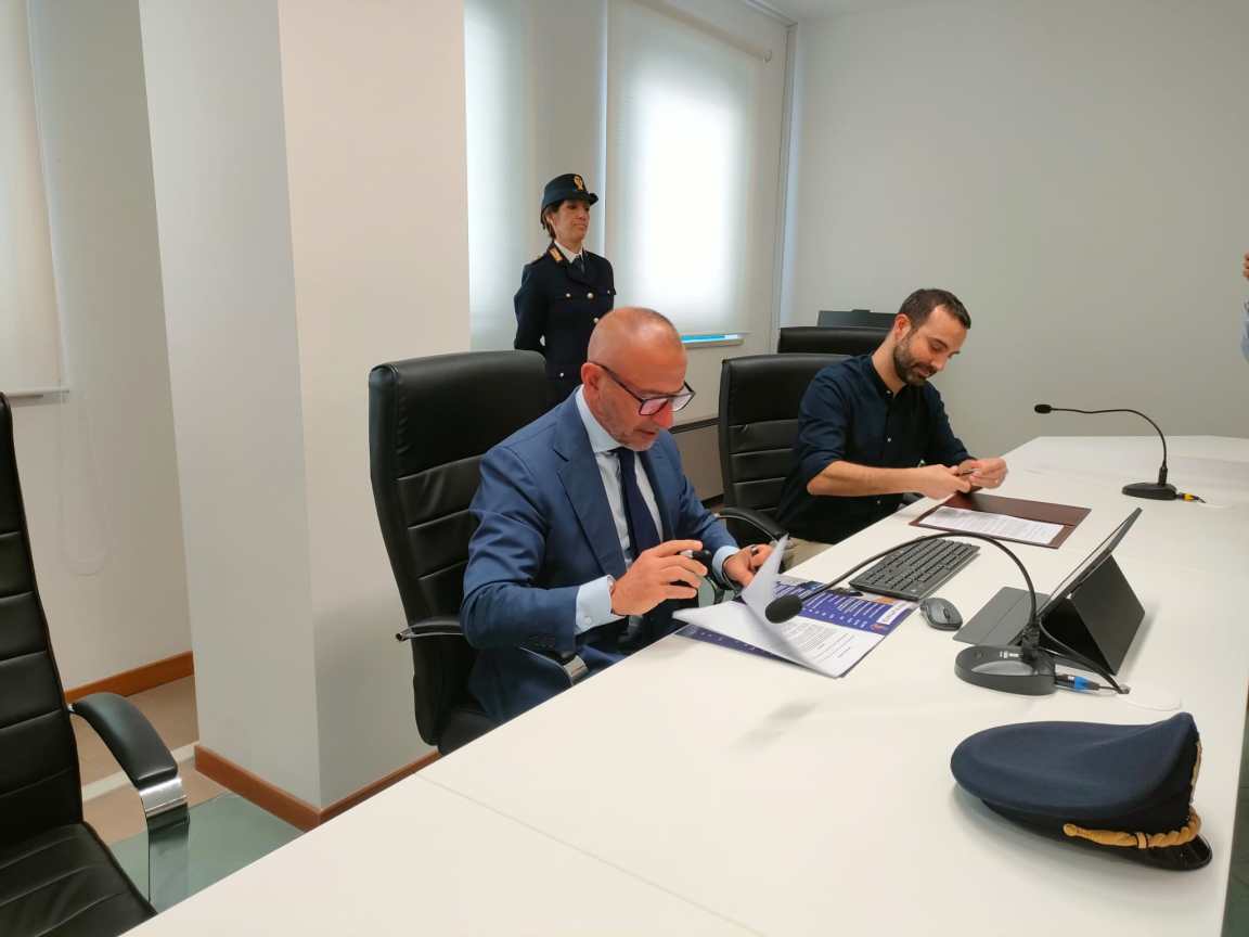 protocollo di intesa fra Questura di Perugia e Omphalos