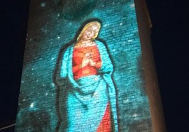 corciano videomapping Perugino