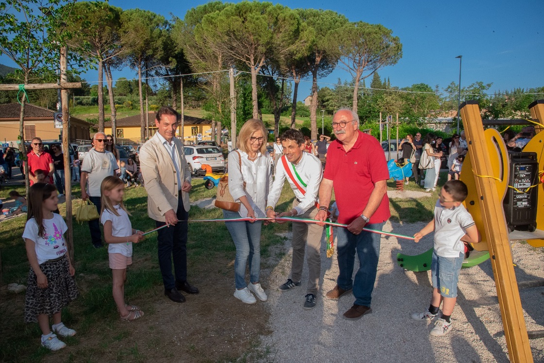 inaugurazione giochi Colle Umberto