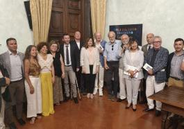 Foto di gruppo Isola del libro Trasimeno