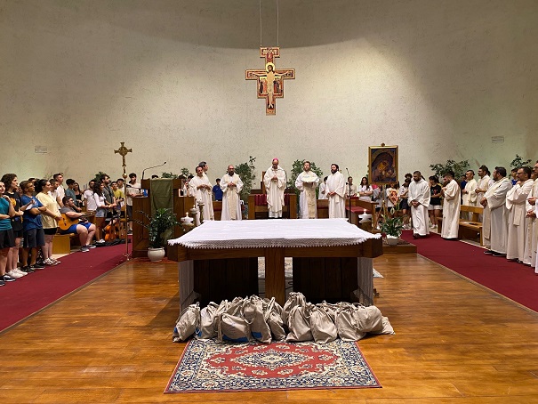 celebrazione e partenza giovani x gmg 2023