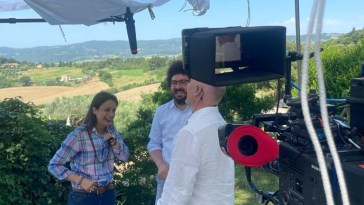 tv USA a Todi riprese