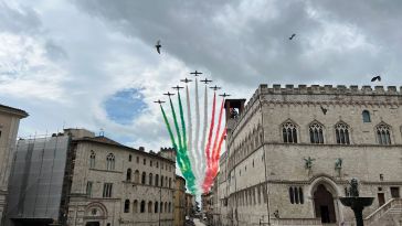 Frecce tricolori Perugia agosto 2023