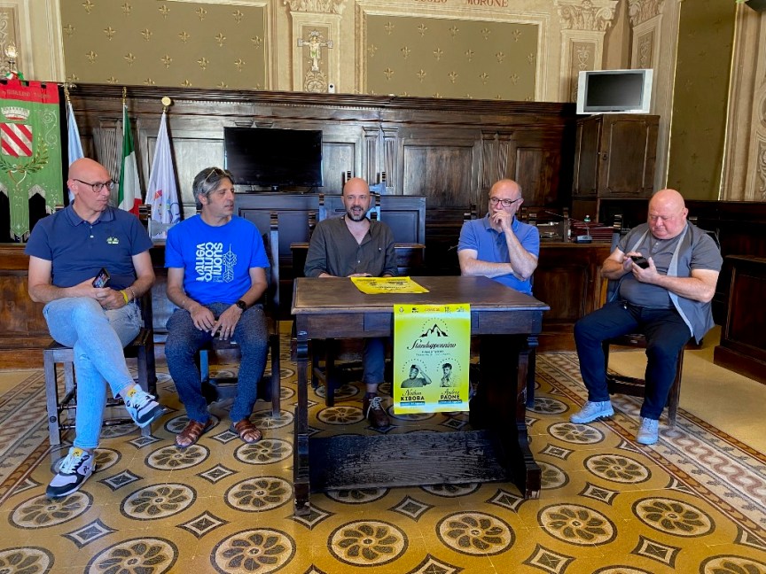 Un momento della Conferenza Stampa di Standuppennino