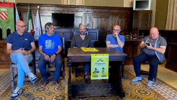 Un momento della Conferenza Stampa di Standuppennino