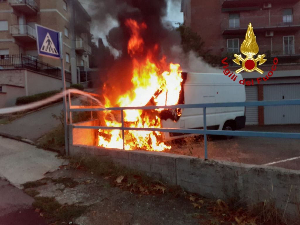 furgone a fuoco prepo