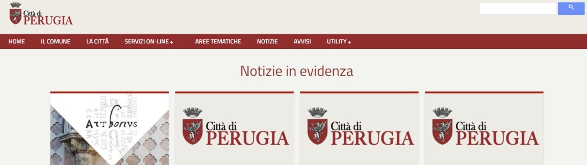 portale Comune di Perugia