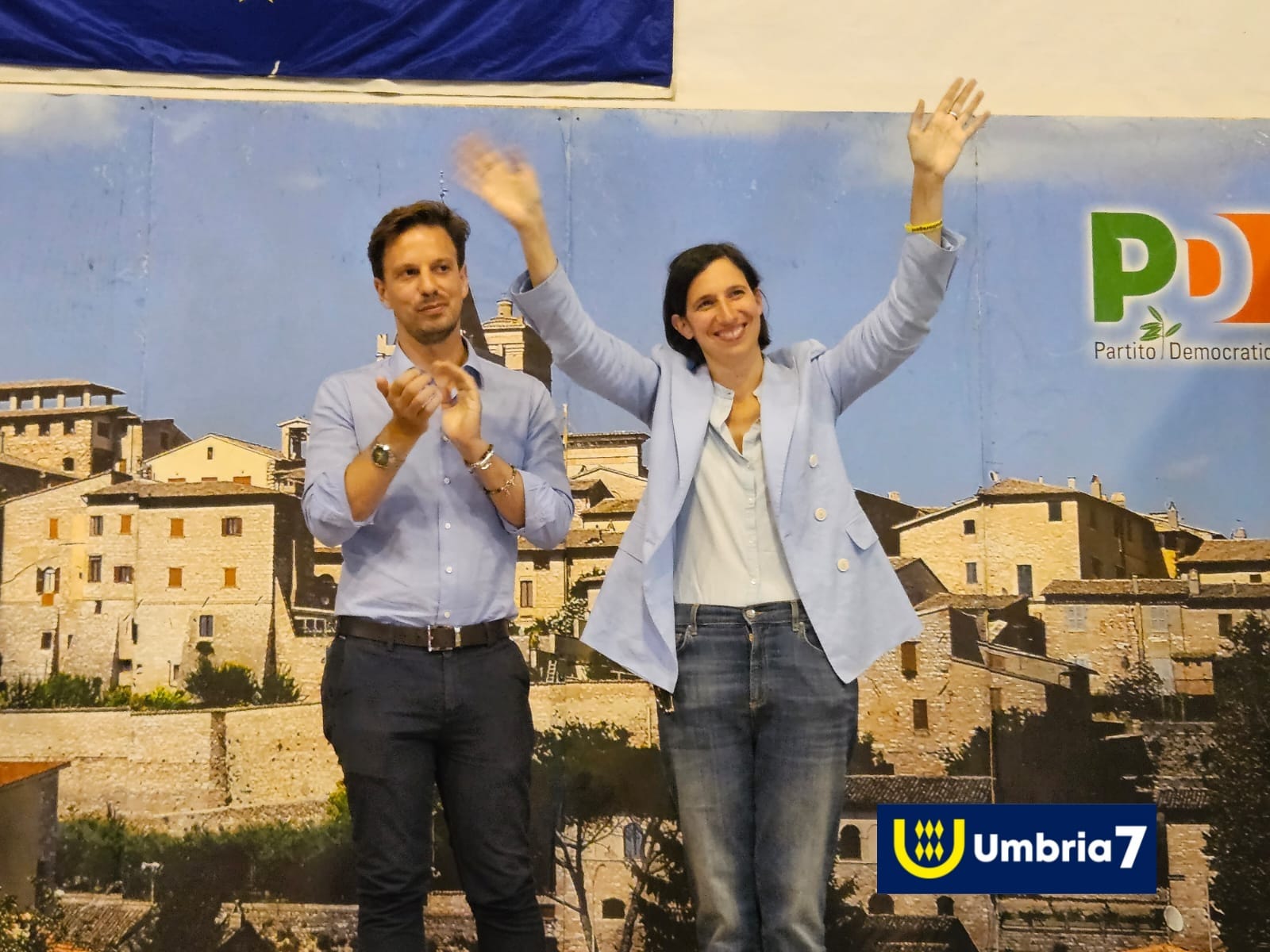 Elly Schlein a Spello sett 2023