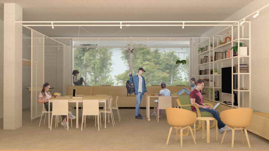 L'Oggi – Render interni